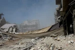 Không quân Syria giáng đòn tấn công mới vào căn cứ phiến quân ở Homs
