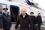 Tổng thống Putin đi làm bằng trực thăng Mi-8 để đỡ gây tắc đường