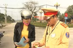 Cảnh sát giao thông Quang Bình ra quốc lộ chặn xe là trái thẩm quyền