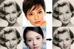 Ghép mặt Triệu Vy, Diệc Phi, Bá Chi với... Marilyn Monroe