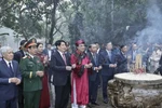Chủ tịch nước Lương Cường dâng hương Giỗ Tổ Hùng Vương