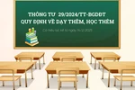Không ít GV mừng vì Thông tư 29 giúp thầy cô không bị phụ huynh "nghi oan"