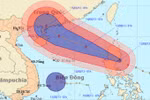 Tin mới về "siêu bão" giật cấp 16 và áp thấp nhiệt đới trên biển Đông