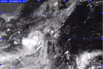 Bão số 5 đi vào vịnh Bắc Bộ, cách Quảng Ninh, Nam Định khoảng 180km