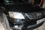 Bắt tạm giam lái xe Camry hất CSGT lên nắp capô chạy 3km