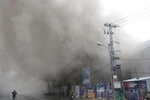 Đà Nẵng: Cháy lớn công trình vũ trường Phương Đông