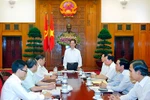 Ban Cán sự Đảng Chính phủ họp kiểm điểm theo Nghị quyết Trung ương 4