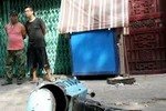 Nổ bình bơm hơi, một người thiệt mạng