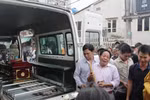Vụ ô tô tông chết bé trai: Thai phụ cầm lái để... khởi động xe