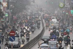 Hà Nội: Sương mù bao trùm thành phố