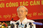 Tổng Bí thư: "Dứt khoát phải làm quy hoạch cán bộ"