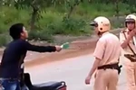 Không đội MBH còn vung dao dọa CSGT