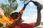 Ném xăng vào sòng bạc, một người thiệt mạng