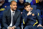 Tito Vilanova không nhìn mặt bạn cũ Guardiola