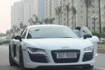 Audi R8 biển tứ quý chinh phục đường phố Hà Nội