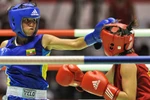 Ra nhiều đòn chuẩn xác, võ sĩ boxing Việt Nam bị xử thua