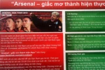 Cơ hội nhận vé xem miễn phí trận Arsenal - Việt Nam