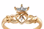 Nhẫn Claddagh – biểu trưng của tình yêu, tình bạn và...