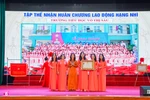 Trường Tiểu học Võ Thị Sáu đón nhận Huân chương Lao động hạng Nhì