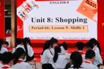 Hải Phòng: GV dạy mẫu tiết tiếng Anh theo chương trình mới, học trò hứng thú