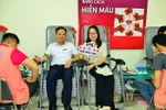 Ngày hội hiến máu của Trường Đại học Hàng hải Việt Nam thu về 550 đơn vị máu