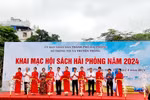 Hàng nghìn học sinh tham gia hội sách Hải Phòng năm 2024