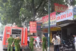 Hà Nội: Vừa khai trương, quán cơm bốc cháy ngùn ngụt