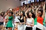‘Hot girl’ Sài thành lại ‘cháy’ hết mình cùng đội bóng rổ Sài Gòn Heat