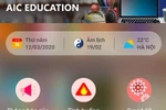 Tự thiết kế lớp học trực tuyến dễ dàng từ ứng dụng miễn phí "AIC Education"