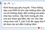 Học sinh tiểu học ở Nha Trang chưa tiêm vắc xin phải học online, Phòng GD nói gì