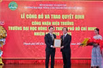 Bộ trưởng Bộ GDĐT trao quyết định bổ nhiệm Hiệu trưởng Đại học Nông Lâm TP.HCM