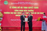 Bộ trưởng Bộ GDĐT trao quyết định bổ nhiệm Hiệu trưởng Đại học Nông Lâm TP.HCM