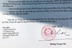 Thu tiền không đúng quy định, Hiệu trưởng MN Vĩnh Thanh bị kỷ luật cảnh cáo