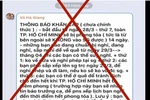 Thông tin phong tỏa Sài Gòn 14 ngày là tin giả