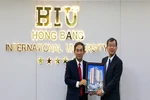 Tổng lãnh sự Nhật Bản thăm Trường Đại học Quốc tế Hồng Bàng