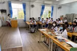 Sau kỳ nghỉ tết dài ngày, các trường ở Sài Gòn bắt đầu thực hiện học 2 buổi/ngày