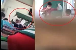 Cùng 1 trường học ở Đồng Nai: Thầy tát trò, cô giáo thả vở học sinh xuống đất