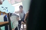 Cắt thi đua năm học một giáo viên bắt học sinh quỳ giữa lớp để thầy tát 