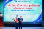 PGS. Hoàng Công Gia Khánh giữ chức hiệu trưởng Trường Đại học Kinh tế - Luật