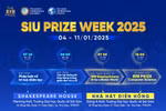 SIU Prize Week quy tụ nhiều diễn giả quốc tế về khoa học sức khỏe và AI
