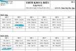 Xếp môn tự chọn giữa khóa biểu chính khóa, Hiệu trưởng THCS Hà Huy Tập nói gì?