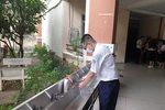 Nếu đang làm bài, thí sinh bị ho hay sốt sẽ được thi ở phòng dự bị