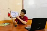90% học sinh các trường thuộc Tập đoàn Nguyễn Hoàng thích học online