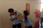 Nam sinh lớp 8 trường Rạng Đông đánh bạn vì bị nói xấu