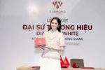 Hoa hậu Nguyễn Hương Giang là Đại sứ thương hiệu của Diamond White