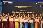 Tuyên dương 50 nhà giáo tiêu biểu đạt giải thưởng Võ Trường Toản
