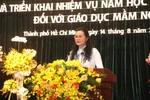 Hai từ khóa đối với giáo dục mầm non TPHCM trong năm học mới