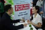 Ngày hội việc làm năm 2023, SV HIU được 80 doanh nghiệp tuyển dụng trực tiếp