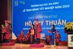 Trường Đại học Gia Định khai giảng, trao bằng tốt nghiệp cho 214 sinh viên