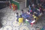 Tạm đình chỉ công tác cô giáo mầm non đánh học sinh trong lớp